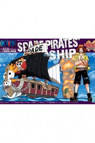 One Piece Figura Spade Pirates Ship Model Kit Universo Funko